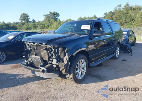 2016 Ford Expedition El Limited из США, поврежденный, VIN 1FMJK1KT6GEF36634